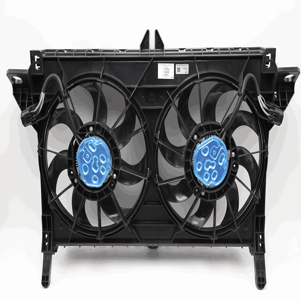 Radiator Cooling Fan Assembly 1607808‑00‑A For Tesla Model Y Radiator Cooling Fan Assembly 1607808‑00‑A For Tesla Model Y